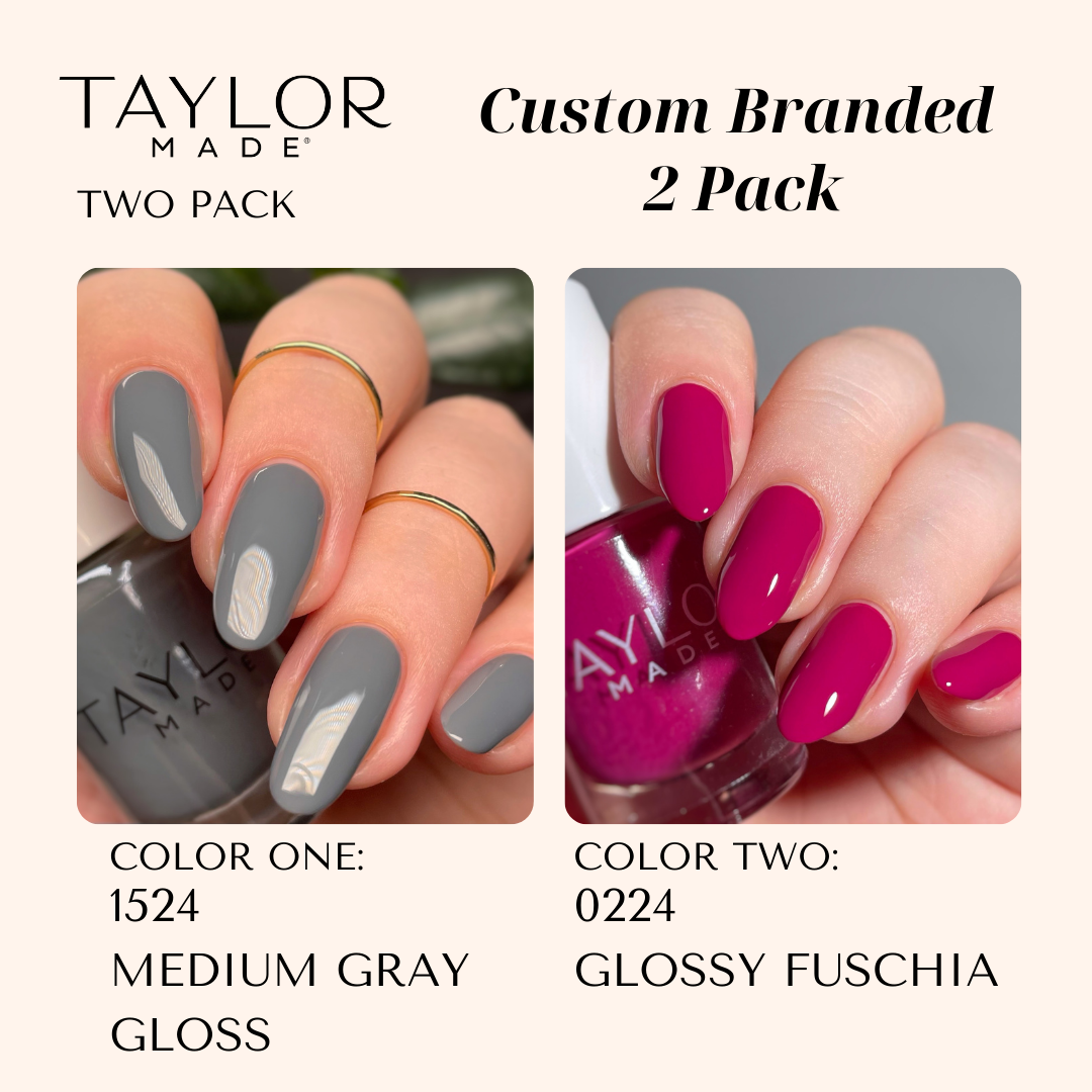Taylor Made Polish – wholesale Nail polish – Custom Nail Polish: 2 Pack Long-wearing + Vegan + Non-toxic31
