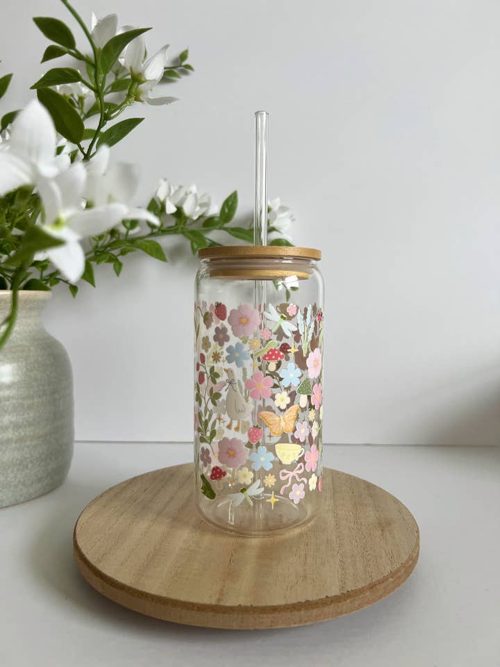 Stuga Kärna Trädgård Iskaffe Glas för wholesale av Birdie & Co.