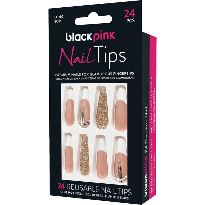 Blackpink - Nailtips Premium False Nails BNT010 for wholesale by SM Beauty LLC
