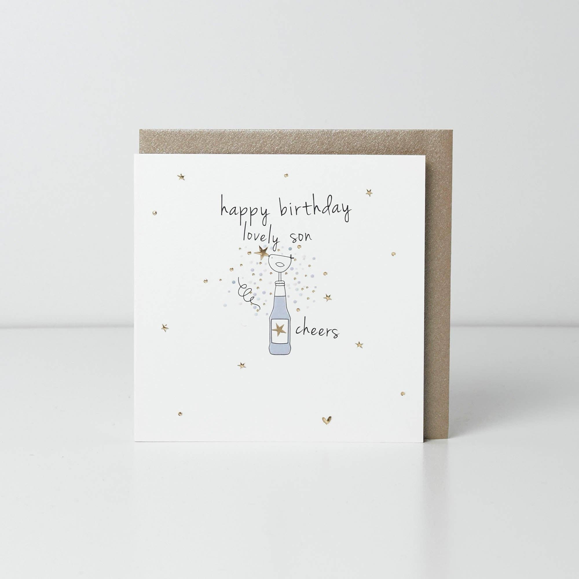Belly Button Designs - Wholesale Birthday Card - Son Birthday