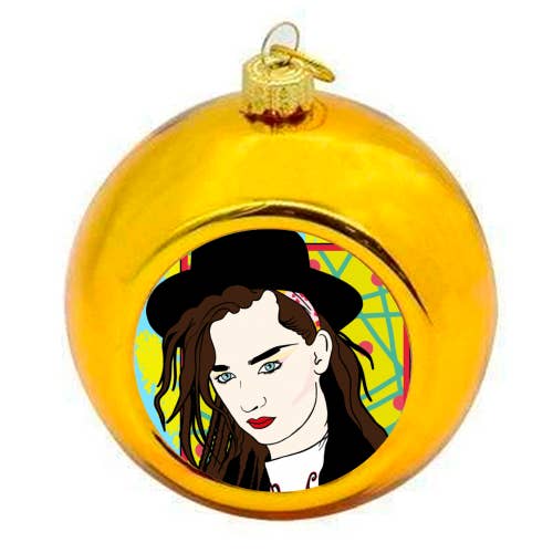 Christmas Baubles 'Karma Chameleon' for wholesale by ART WOW
