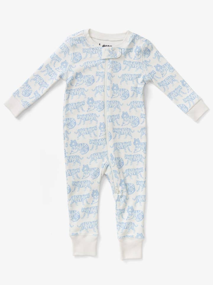 Lewis - Wholesale Sleepsuit - Baby - Zip Sleeper - Tiger | Sky0