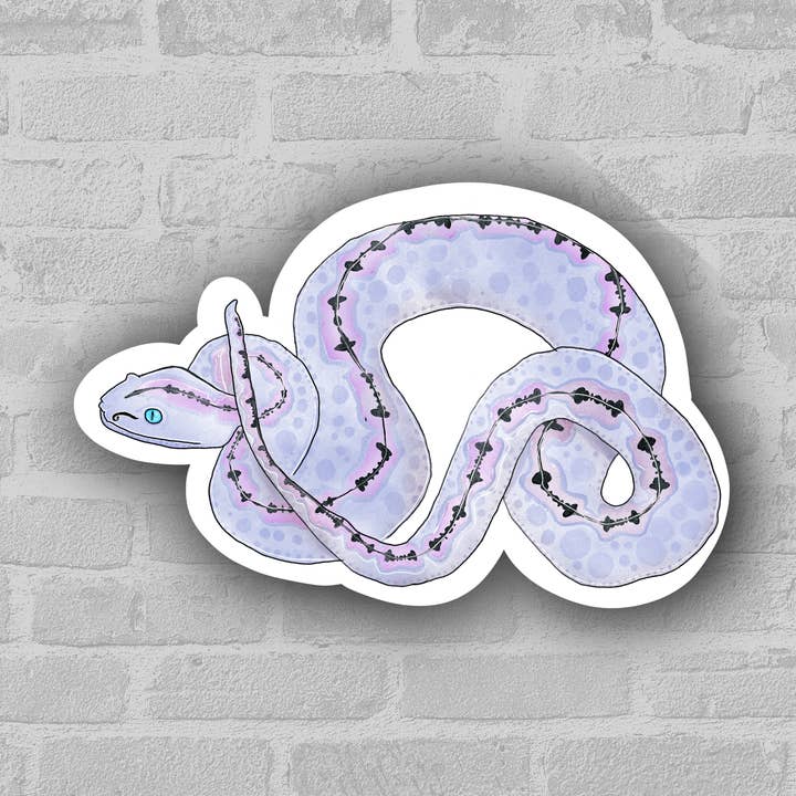 3" Snake Stickers for wholesale by the weird emporium