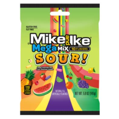 iSweet.ca - Wholesale Gummy - Mike & Ike Mega Mix Sour 5 oz X 12 Units