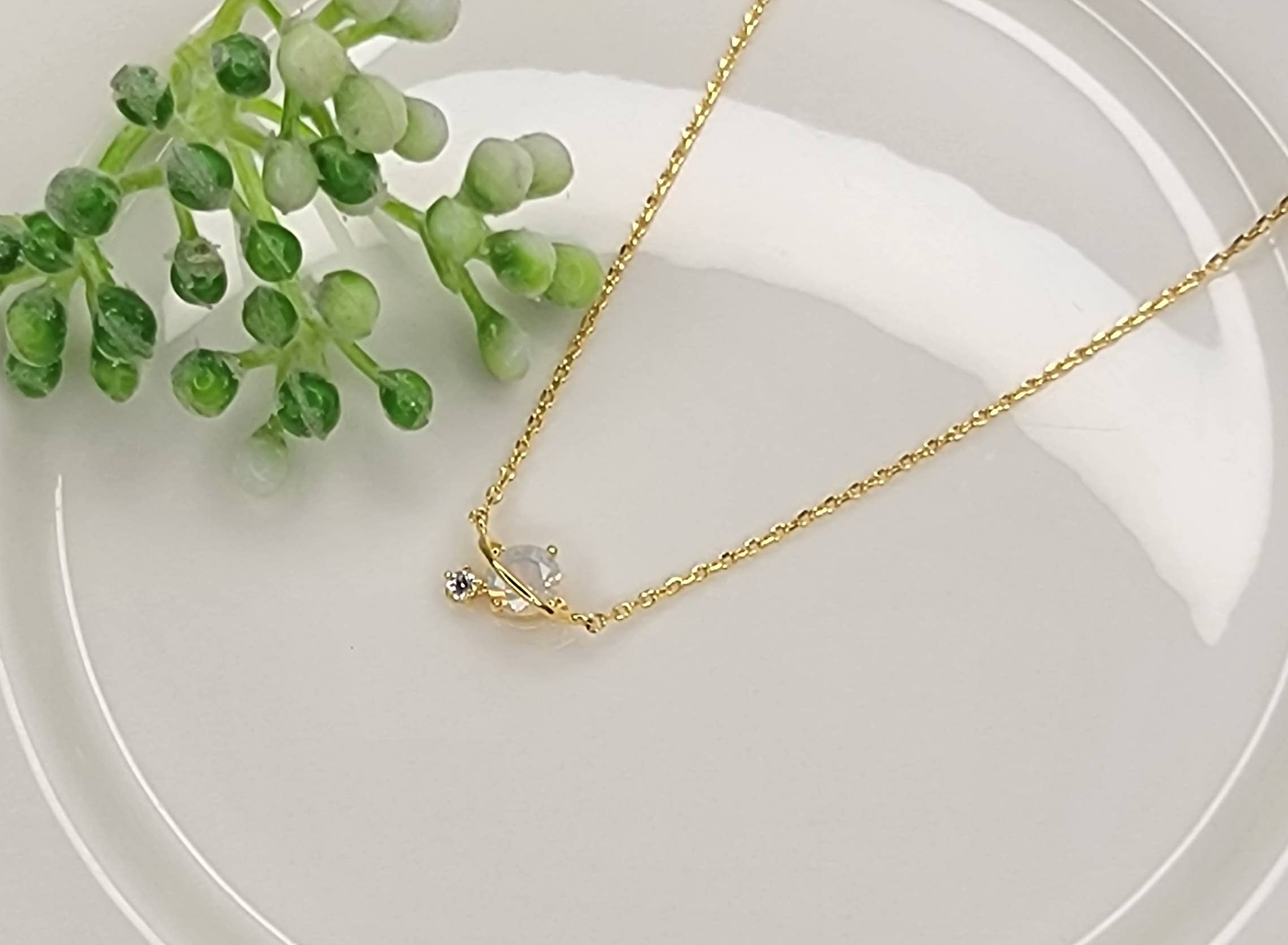 BETTYOH INC – wholesale Pendant/charm necklace – OPAL PLANET NECKLACE.1