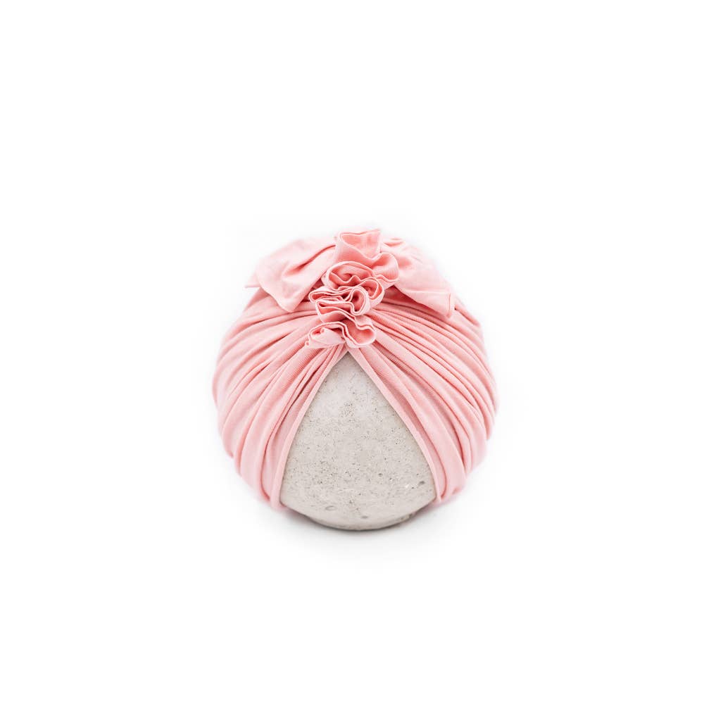 BluTaylor® - Wholesale Baby Headwrap - Baby - Vintage Head Wrap Hat - Blush0