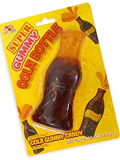 (S6-03) ALBERTS SUPER GUMMY-COLA 150G (5,29 OZ x12 UNITÉS) pour la vente par iSweet.ca