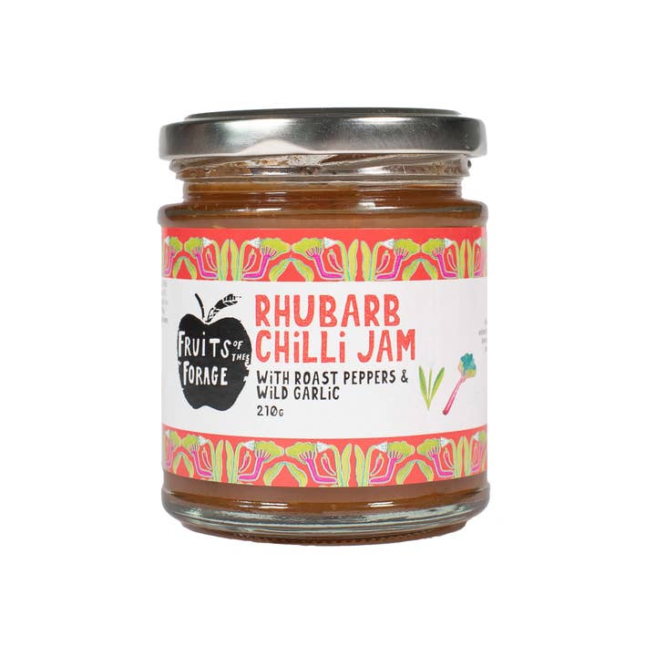 Fruits of the Forage - Wholesale Preserves - Rhubarb Chilli Jam