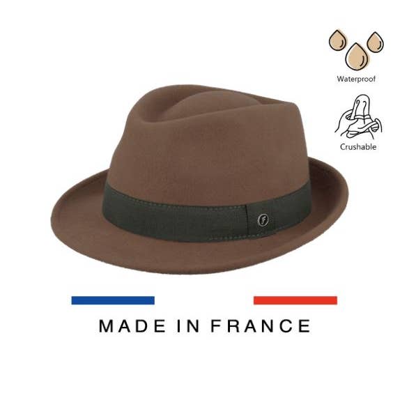 FEUTRE LAINE CRUSHABLE WATERPROOF MADE IN FRANCE - 1H47GGKA pour la vente par FLECHET