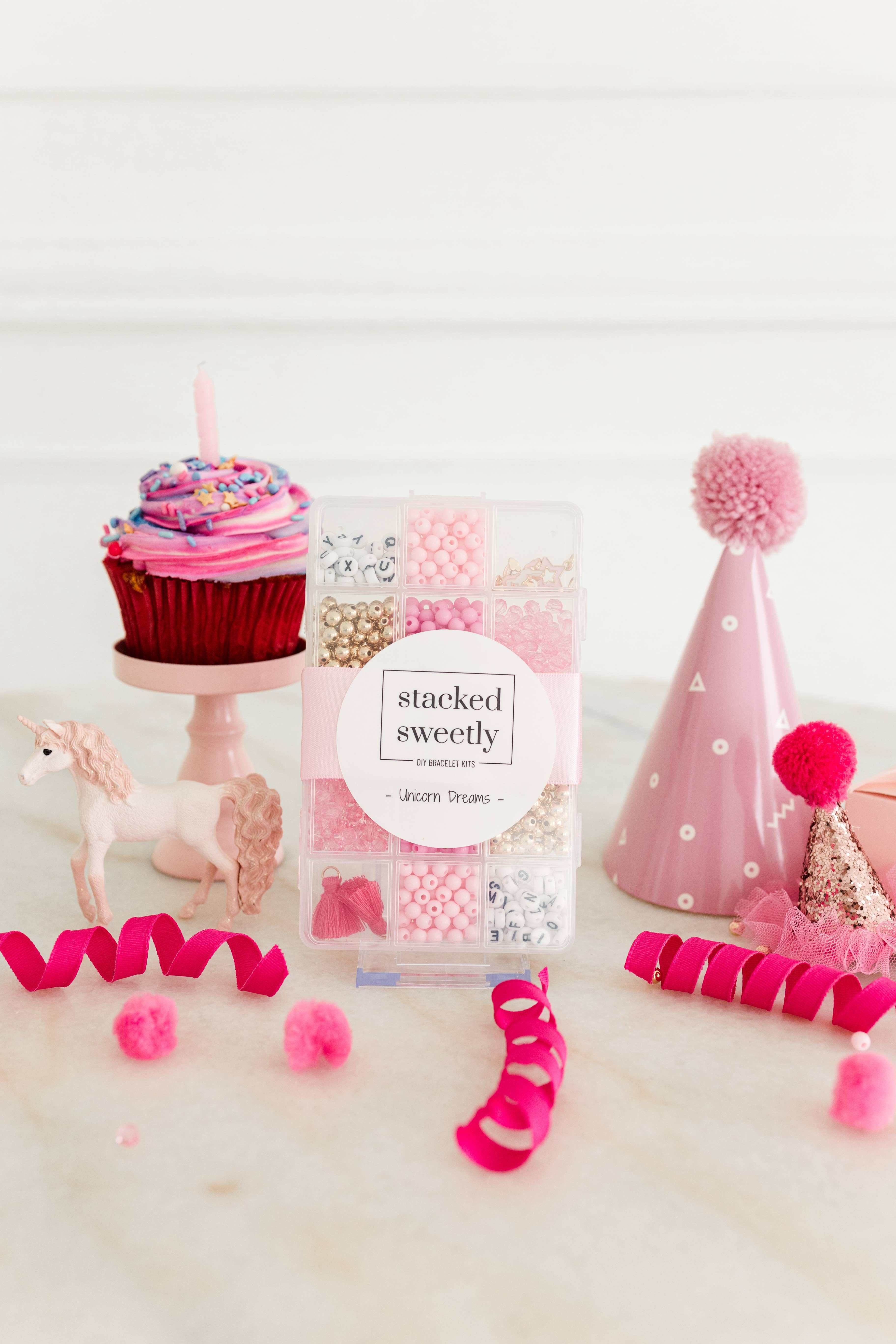 Stacked Sweetly - Wholesale DIY Jewelry - Kids - Unicorn Dreams DIY Stretchy Bracelet Craft Kit6