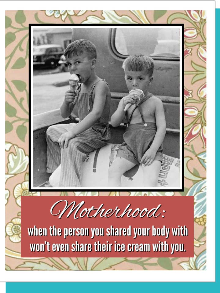 Ice Cream - Mother's Day Card for wholesale by Ümlaut Brooklyn