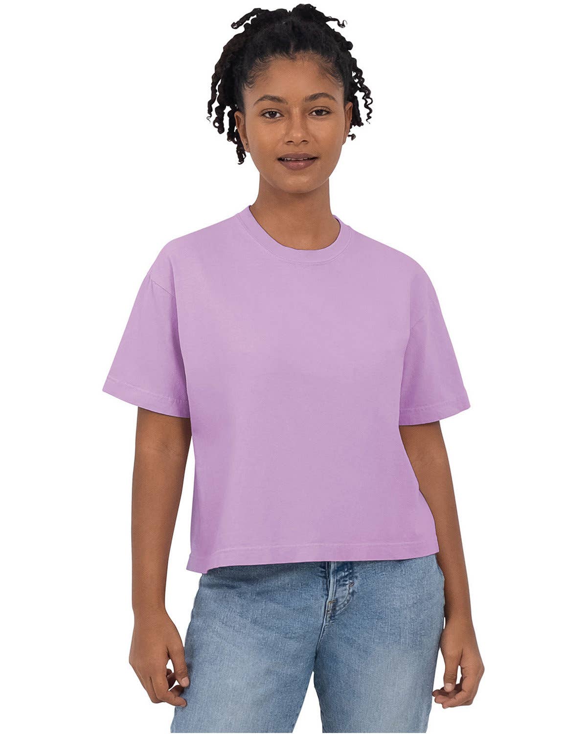 Total Apparel - Wholesale T-Shirt - Women's - Comfort Colors Ladies' Heavyweight Cropped T-Shirt | 3023CL4