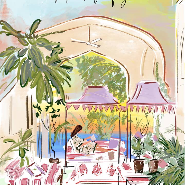 Take Care of YOU - Art Print for wholesale by Rebecca Illustrated