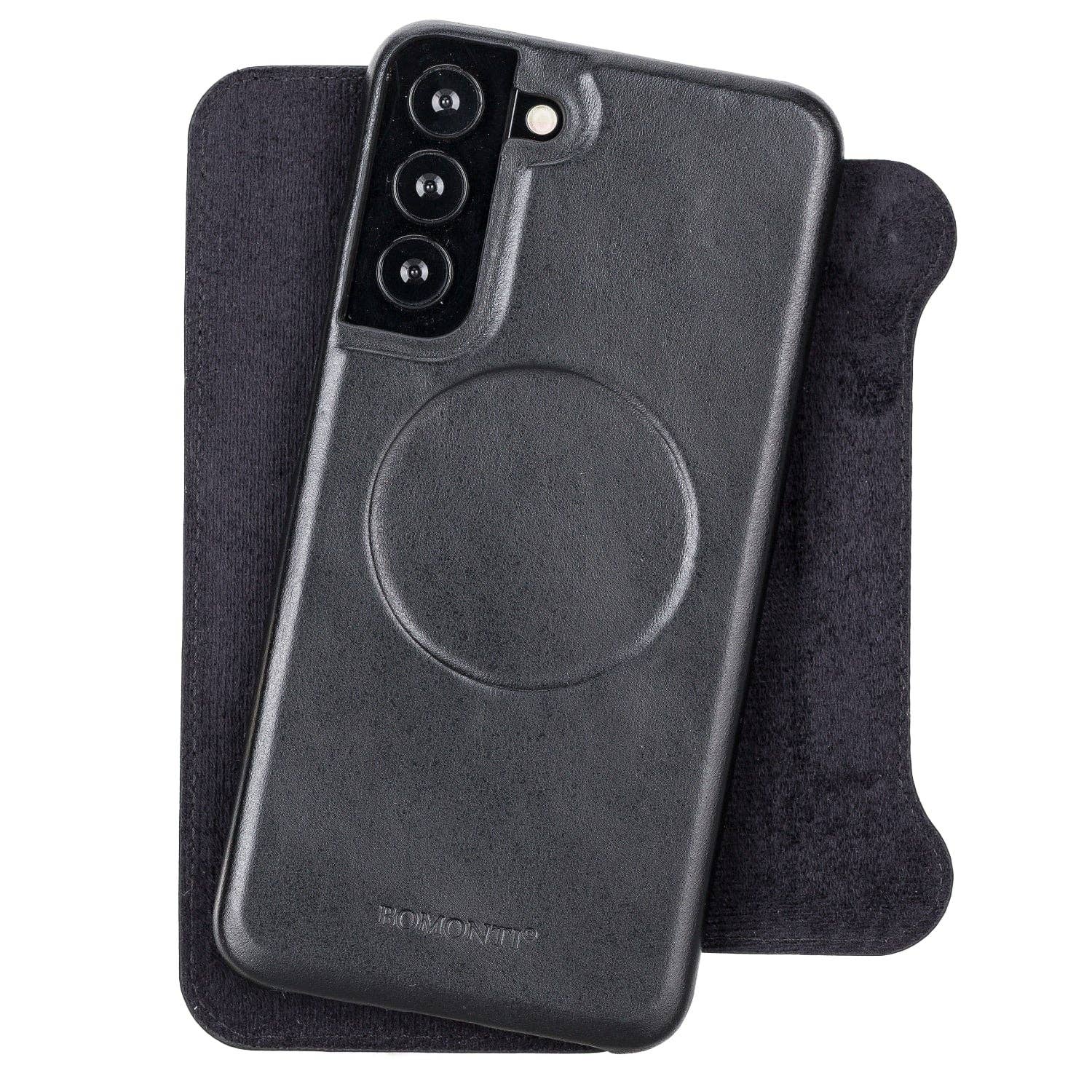 Bomonti - Wholesale Phone wallet/telefoonhoesje - Uniseks - Rostar lederen Samsung Galaxy S22+ afneembare portemonnee hoesje6