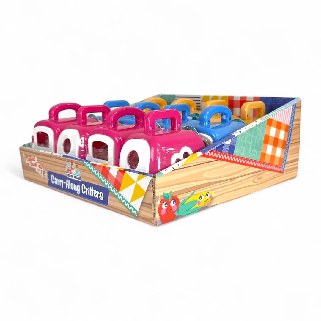 Toysmith - Wholesale Toy Set - Kids - Farm Fresh Carry-Along Critters17