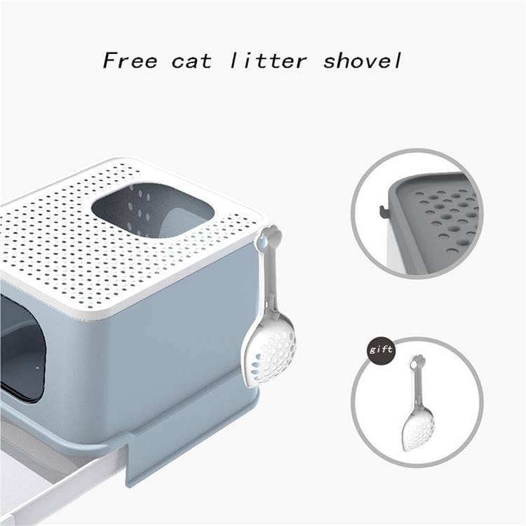 VIGOR – Engroshandel Kattebakke – Cat Litterbox, Selvrensning/Katteartikler til indendørs katte,5