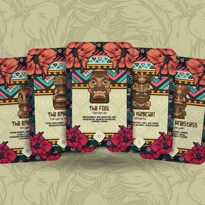 Ibiza Tarot USA - Wholesale Tarot Cards - Tiki Tarot - Major Arcana4