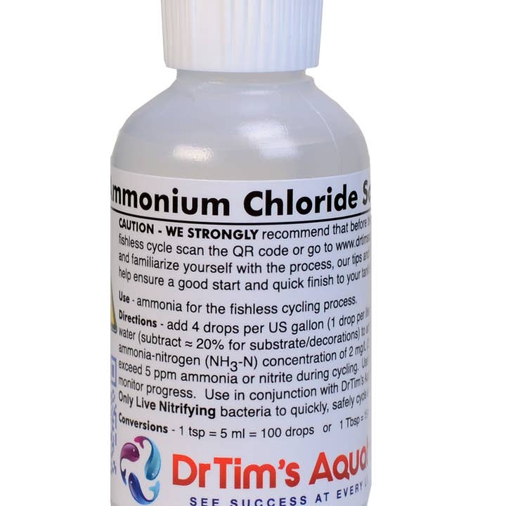 DrTim's Aquatics - Wholesale Pet Supplement - Not Cat/Dog - Ammonium Chloride Solution0