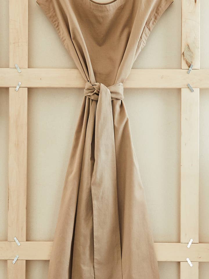 LUCCA DRESS | CAMEL for wholesale by ONAM