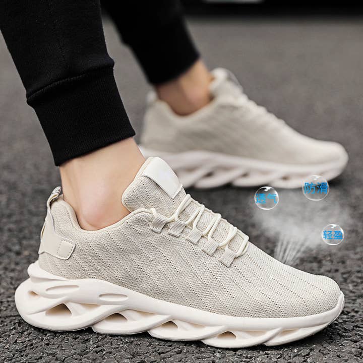 Calseosvic - Wholesale Athletic Sneakers - Men's - Lace-Up Men's Durable Athletic Running Shoes2