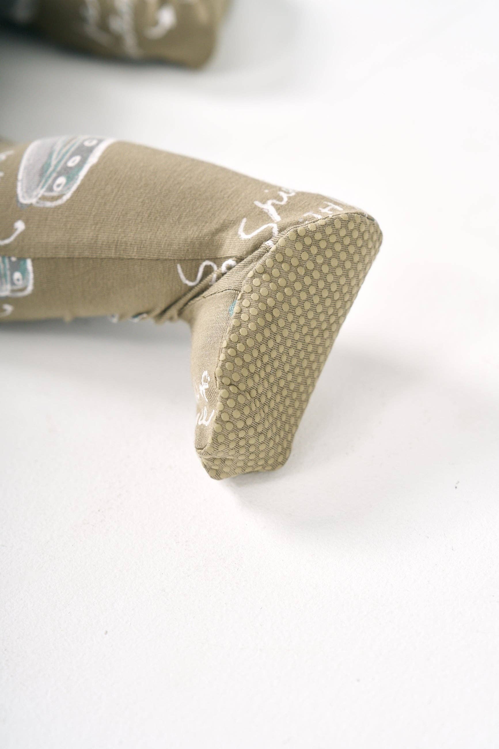 Holy Pals - Wholesale Sleepsuit - Baby - Armor of God Green PJ Footed Onesie Bamboo1