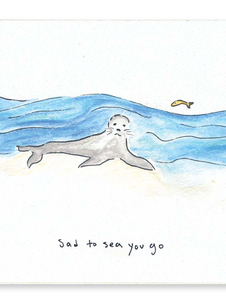 Sad to Sea You Go for wholesale by Rosie’s Wonders Connection Cards