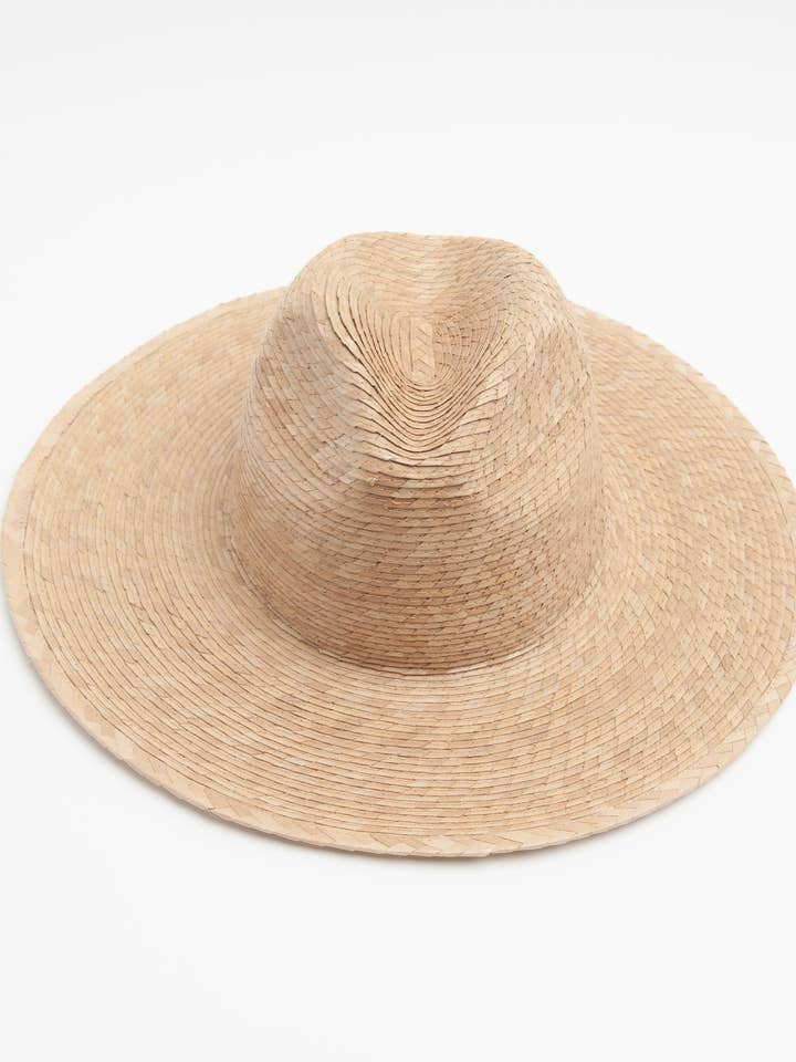 Women's Straw Wide Brim Panama Hat for wholesale by Lucca Couture