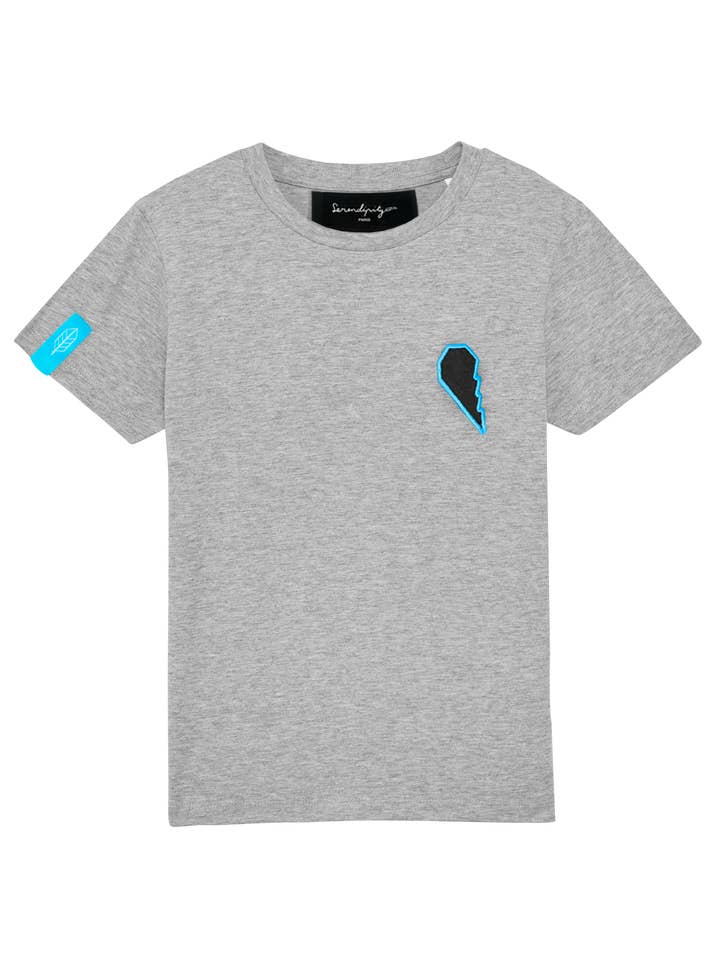 T-Shirt per bambini Alter - Heather Grey per la vendita all'ingrosso da parte di Serendipity Paris