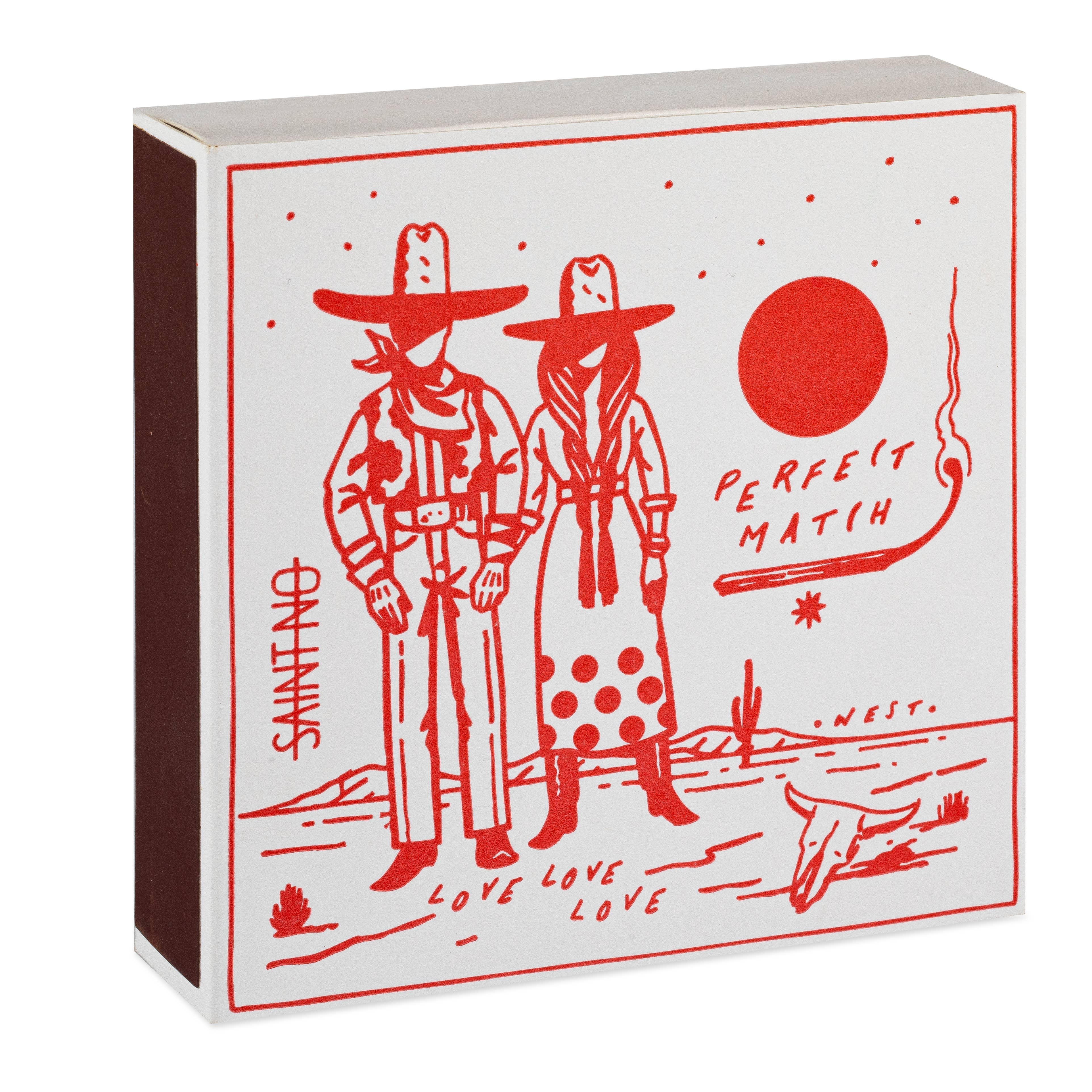 Archivist Gallery | UK – wholesale Matches – Cowboy Perfect Match | Square Matchboxes1