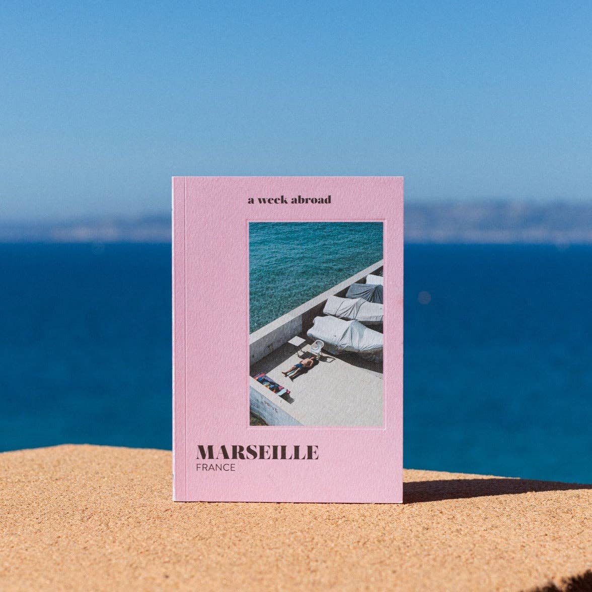 A Week Abroad - Wholesale Travel Book - Marseille book - Book3