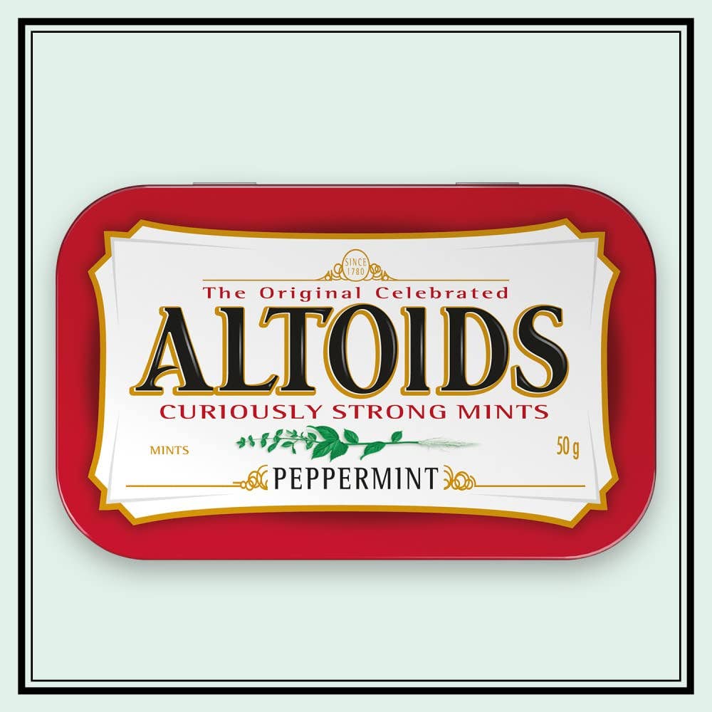 Snacky Candy - Wholesale Mints - Altoids Classic Peppermint 1.76 oz 12 count1