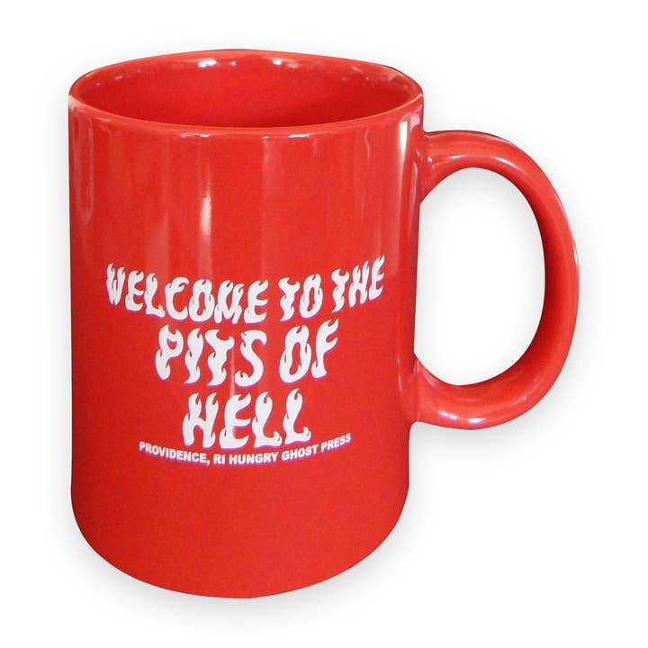 Pits of Hell Mug for wholesale by Hungry Ghost Press