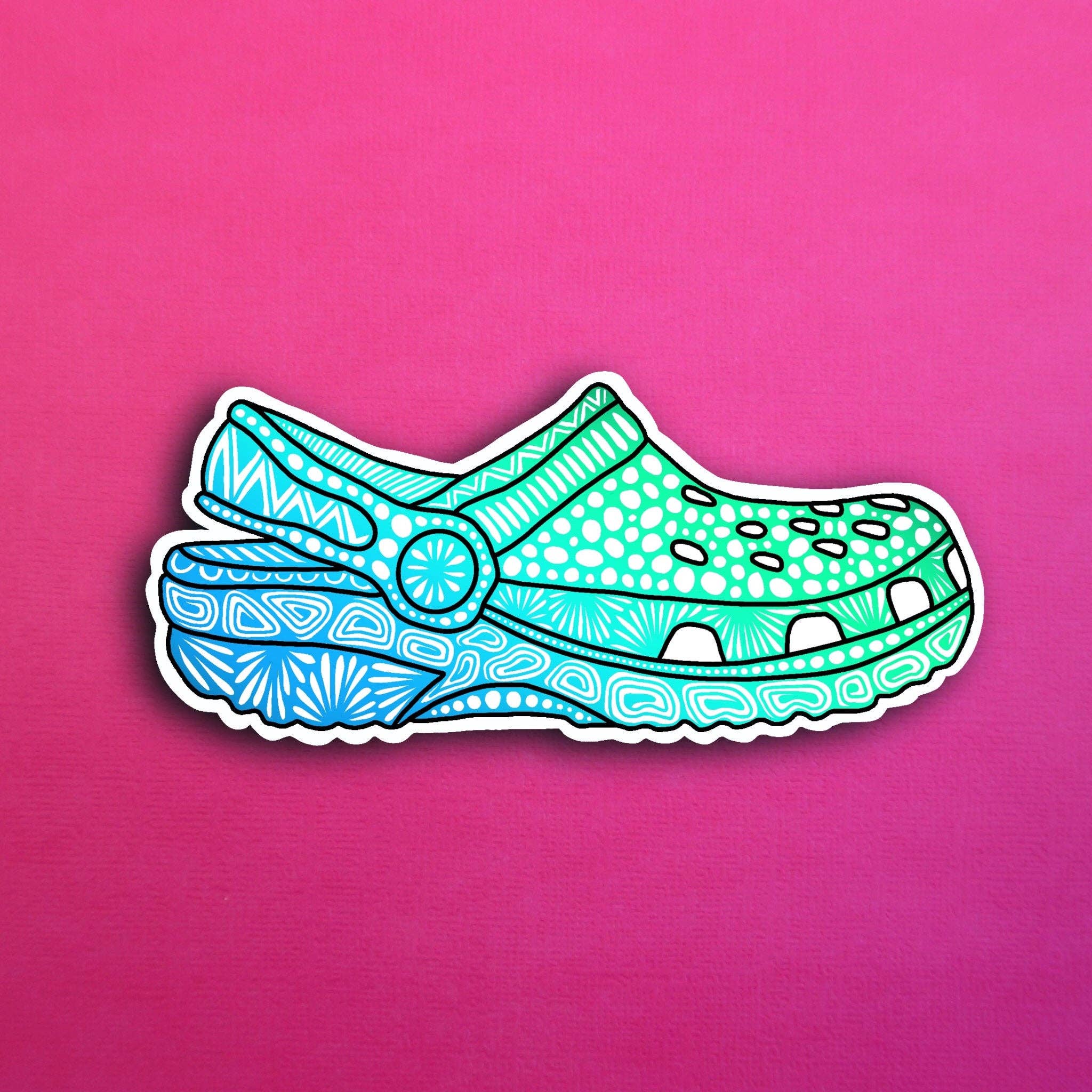 Zenspire Designs - Wholesale Sticker - Crocs Sticker (WATERPROOF)