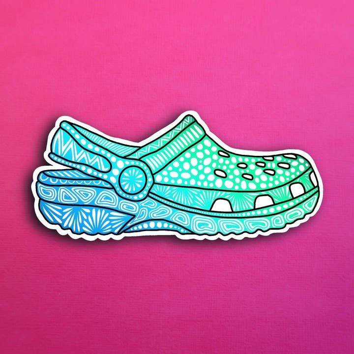 Zenspire Designs - Wholesale Sticker - Crocs Sticker (WATERPROOF)0