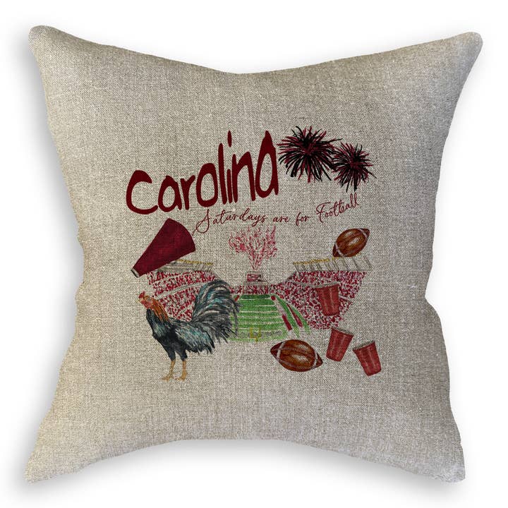 French Graffiti - Wholesale Tea Towel - South Carolina Football Pattern10