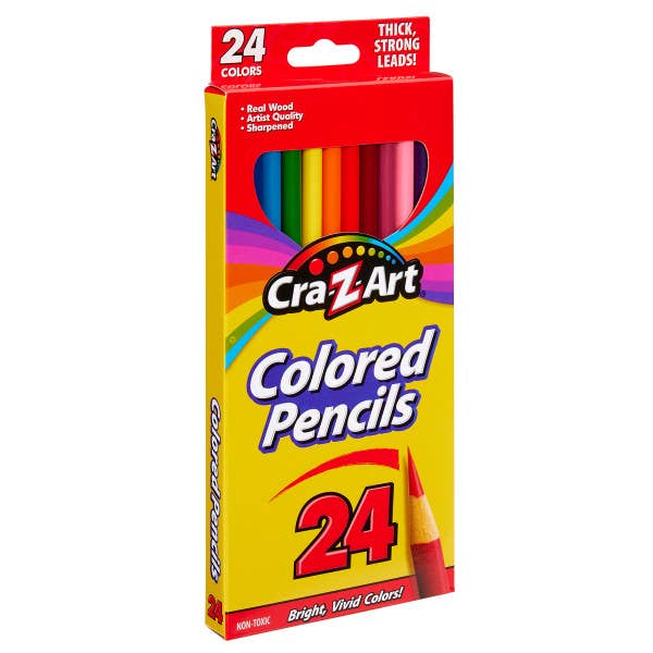 Cra-Z-Art Colored Pencils 24ct for wholesale by Cra-Z-Art