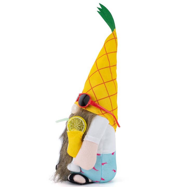 DesignStyles Home - Wholesale Decorative Tabletop Object - Willow & Riley Pineapple Theme Summer Gnome3