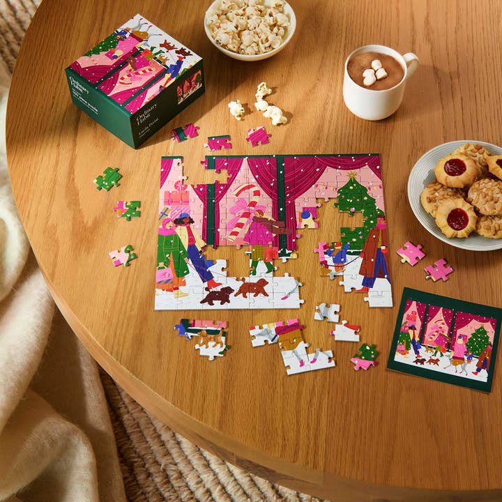 Ordinary Habit - Wholesale Puzzle - Adult - Frosty Fun - 100 Piece Puzzle
