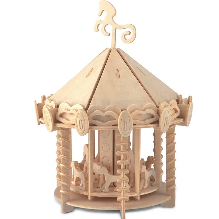 Cota Global - Wholesale Puzzle - Kids - 3D Puzzles - Carousel