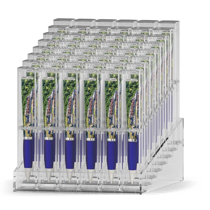 GMG Works - Wholesale Pen - Destination Souvenir Ballpoint Pen, 3-Sided (Massachusetts)10