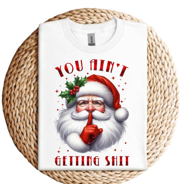 T-shirt de Noël "Tu n'auras rien" pour la vente par Londas Tees and Tumblers