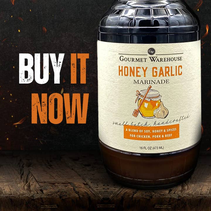 Gourmet Warehouse Brands - Wholesale Marinade - Gourmet Warehouse Honey Garlic Marinade2
