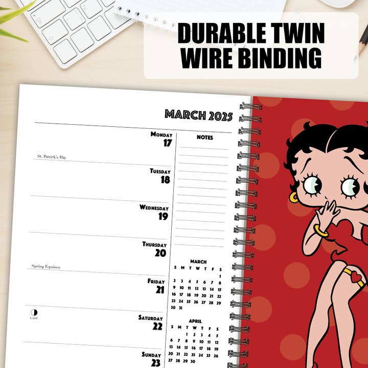 Willow Creek Press & Gifts - Wholesale Calendar - Betty Boop 2025 Engagement Calendar
