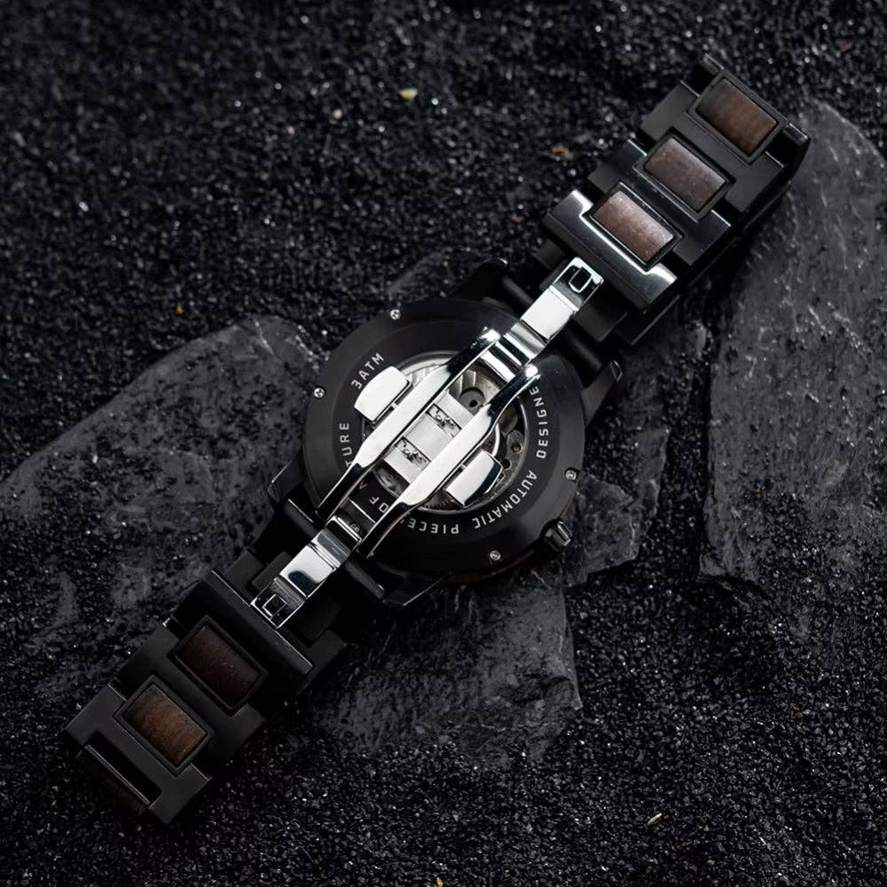 Nordic Wood - Wholesale Wrist Watch - Men's - Lave Noire7