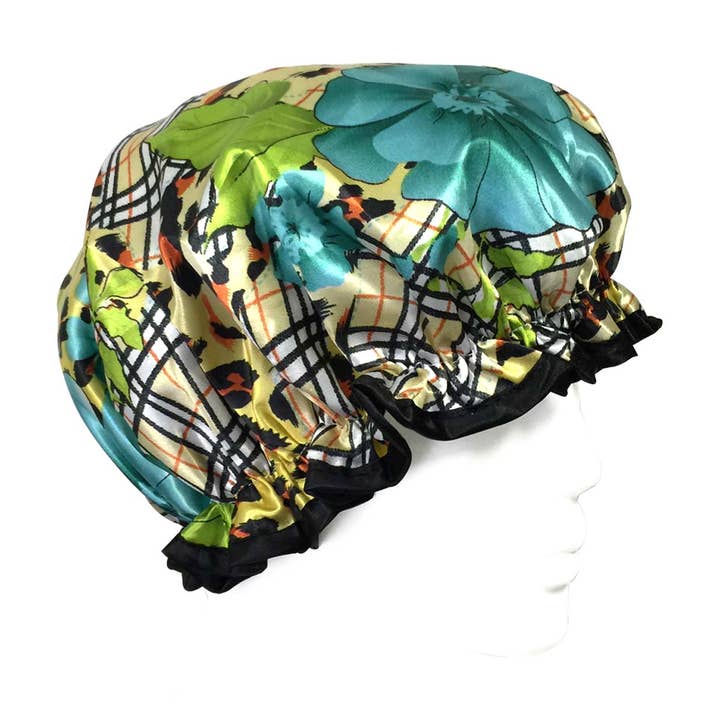 Wrapables.com - Wholesale Showercap - Wrapables Trendy Satin Shower Cap16
