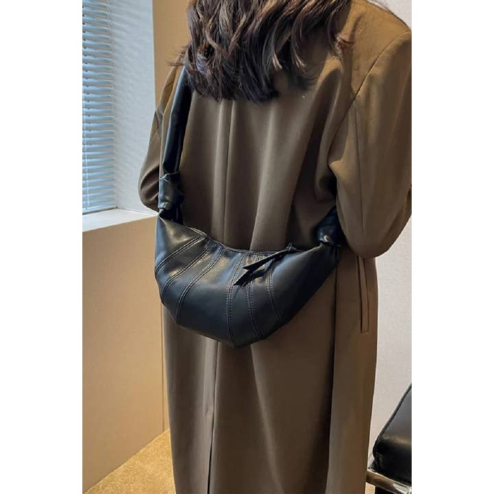 ..._ SI-26422 Vegan Leather Croissant Design Crossbody Shoulder B and other Purchase wholesale vegan croissant. Free returns & net 60 terms on Faire trending on Faire.