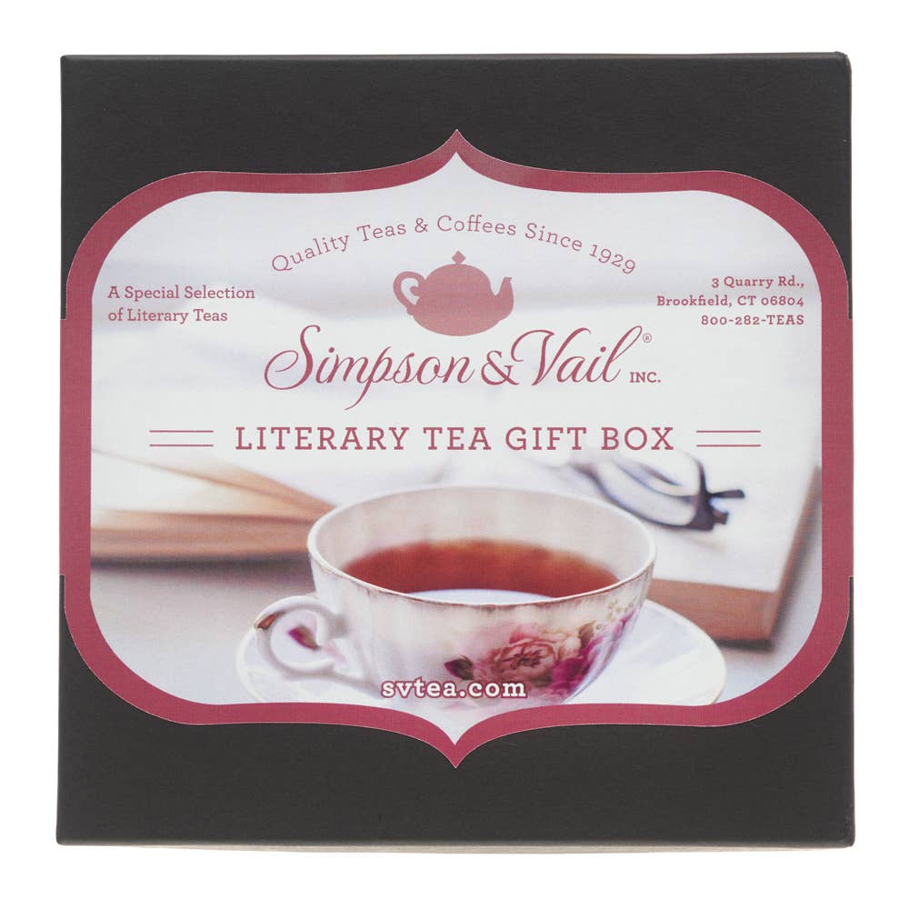 Simpson & Vail - Wholesale Loose Tea - Literary Tea Gift Sampler Box - 10 Packets1