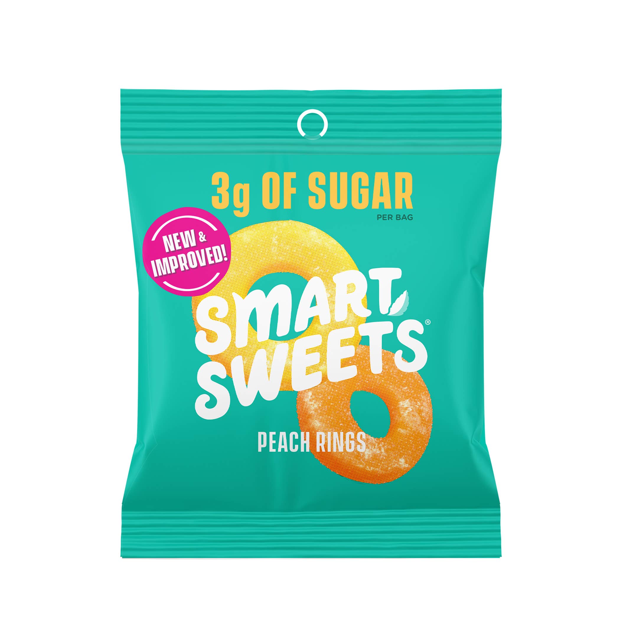 SmartSweets - Wholesale Gummy - Peach Rings Candy (12 pack)