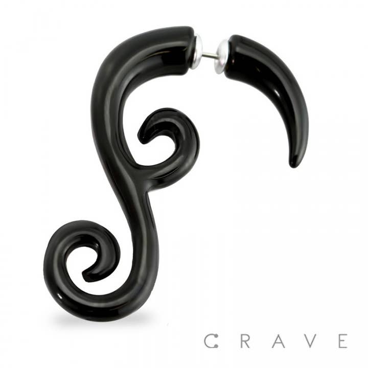 CONO DE IMITACIÓN ACRÍLICO UV ESTILO TRIBAL para venta al por mayor de CRAVE