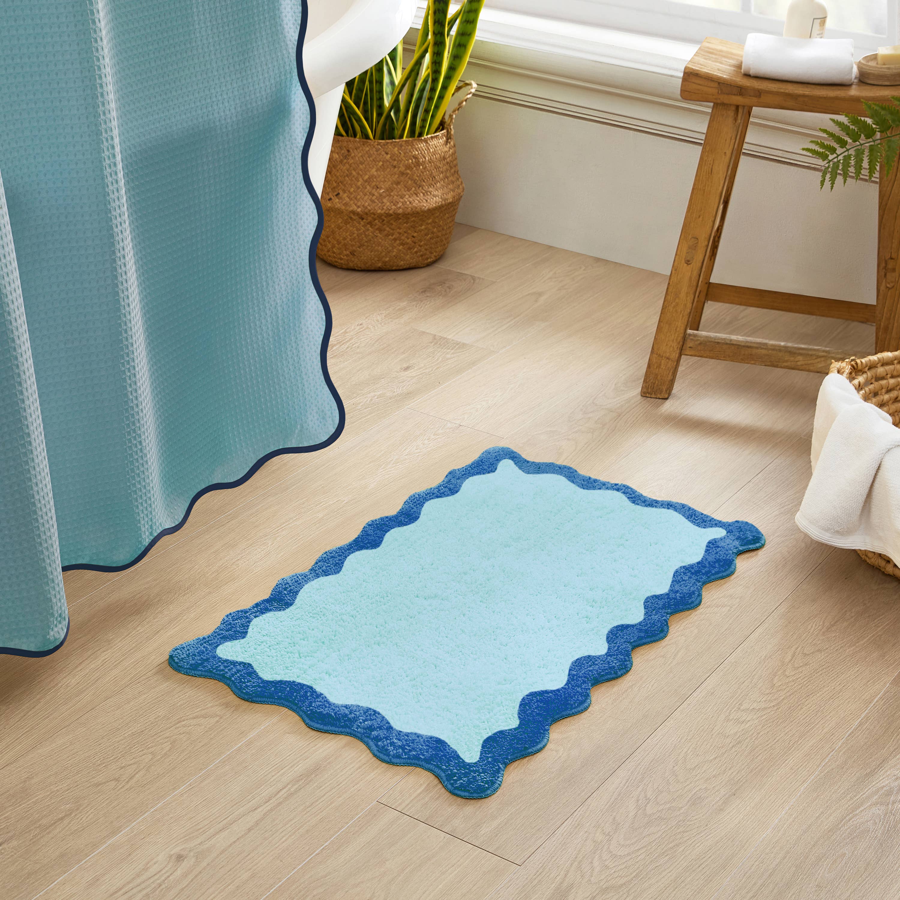 Monday Moose - Wholesale Bath Mat - Nereida Bath Mat (Blue)5